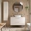 Mueble de baño Silane suspendido 2 cajones sobre encimera de Salgar